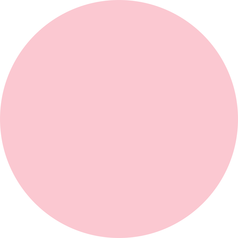 retro pink circle
